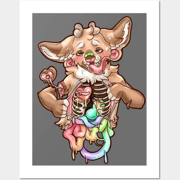 Candy Gore - Gen 1 Wall Art by BrambleBean